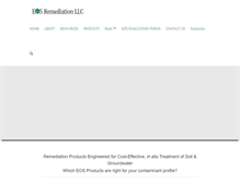 Tablet Screenshot of eosremediation.com